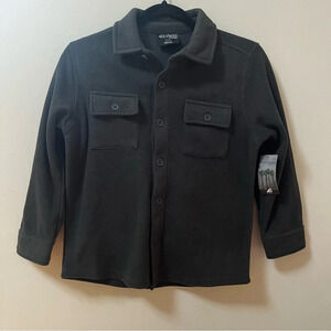 Hollywood Button-Up Fleece Jacket- Kids S/P/CH(8)- NWT